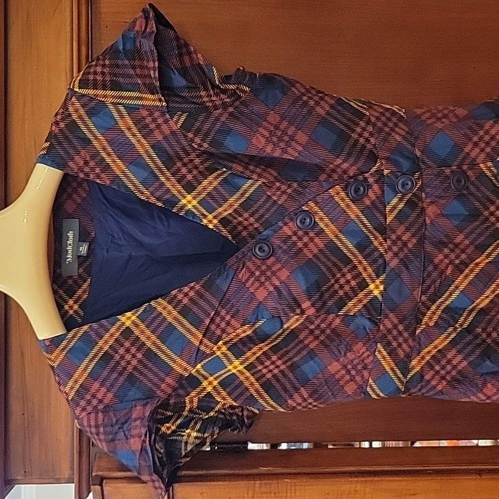 Modcloth | Sentimental Special Button Front Plaid… - image 4